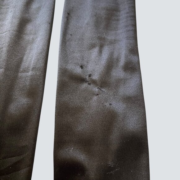 1920s Flapper Black Fringe Party Dress with Accessories - Picture 4 of 9